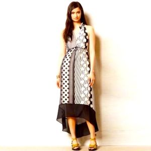 Anthropologie Maeve Channeled high Lo dress